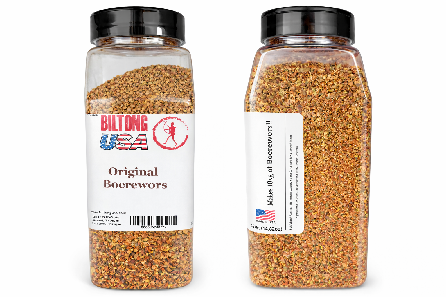 Biltong USA Boerewors Spice - 420g (14.82oz)