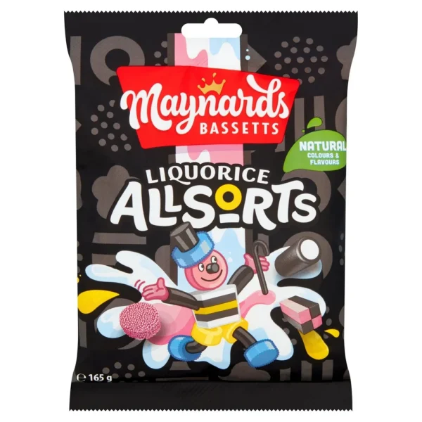 Maynards Liquorice Allsorts 165g