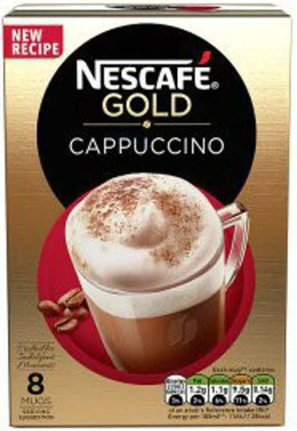 Nescafe Cappuccino 124G (8 Pk)