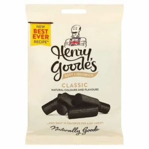 Henry Goodes Black Liquorice 140g