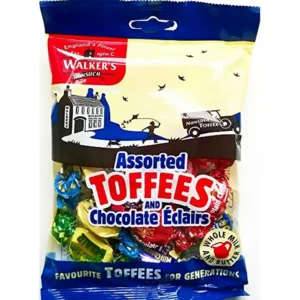 Walkers Assorted Toffees and Chocolate Eclairs 150g