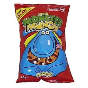 Walkers Monster Munch Flamin Hot 40g