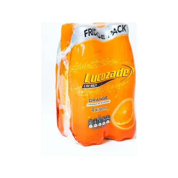 Lucozade Orange 380ml - Image 2