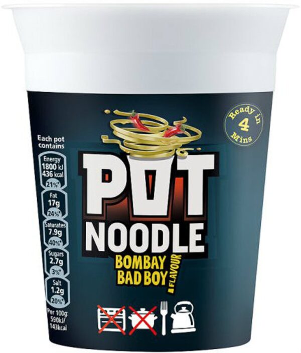 Pot Noodle Bombay Bad Boy 90g