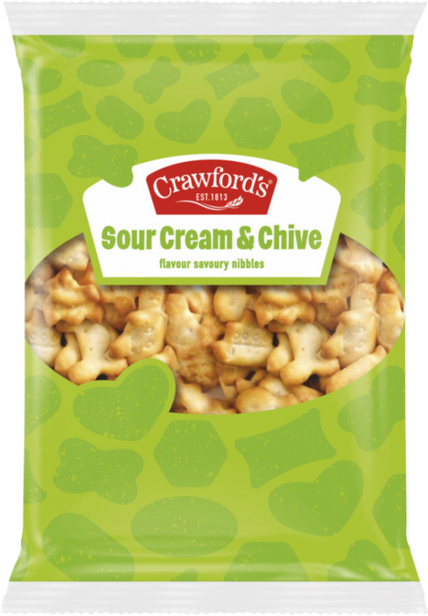 Crawford's Sour Cream & Chives Savouries 200g