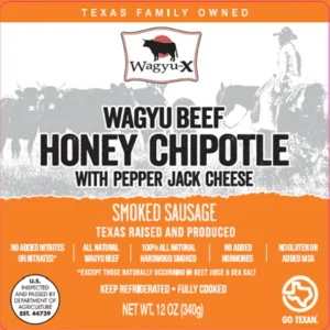 Wagyu-X Honey Chipotle w/ Pepper Jack 12oz