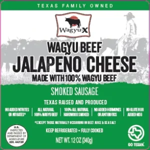 Wagyu-X Jalapeno Cheese 12oz