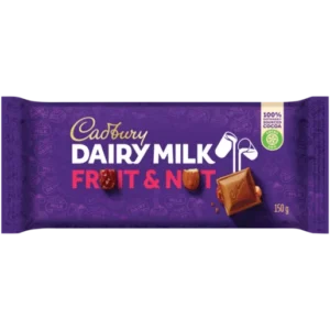 Cadbury Dairy Milk Fruit & Nut 150g (SA)