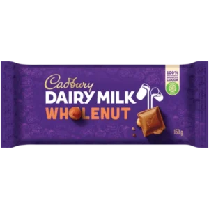 Cadbury Dairy Milk Wholenut 150g (SA)