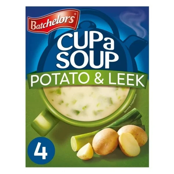Batchelors Cup a Soup Potato and Leek - 4Pk