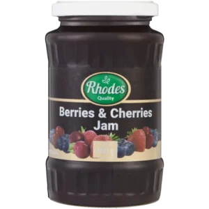 Rhodes Berries & Cherries Jam 450g - Past Date Item