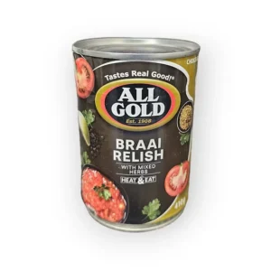 All Gold Braai Relish w/ Mixed Herbs 410g