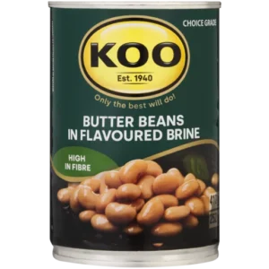 Koo Butter Beans in Flavoured Brine 410g