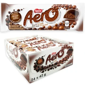 Nestle Aero Dark & Milk Chocolate 42g