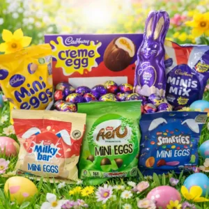 Easter Mix - 2 Bunnies, 6 Cream Eggs, 3 small egg packs and 2 big egg packs