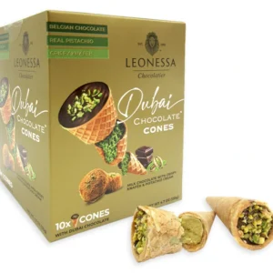 Leonessa Dubai Chocolate Cones 135g