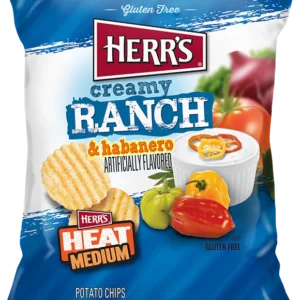 Herrs Creamy Ranch & Habanero 2.5oz